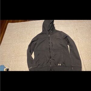 Under Armour Black and Gray Patterned Jacket